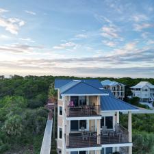 Amazing Transition From Traditional Tile Roof To Aluminum Standing Seam Roof in St. George Island, FL 0