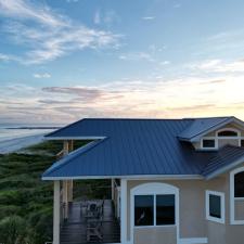Amazing Transition From Traditional Tile Roof To Aluminum Standing Seam Roof in St. George Island, FL 1