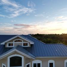 Amazing Transition From Traditional Tile Roof To Aluminum Standing Seam Roof in St. George Island, FL 2